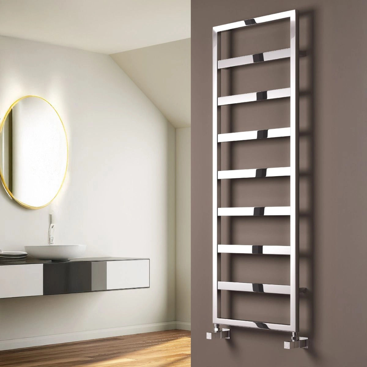 Reina Rezzo Steel Designer Towel Rail Radiator