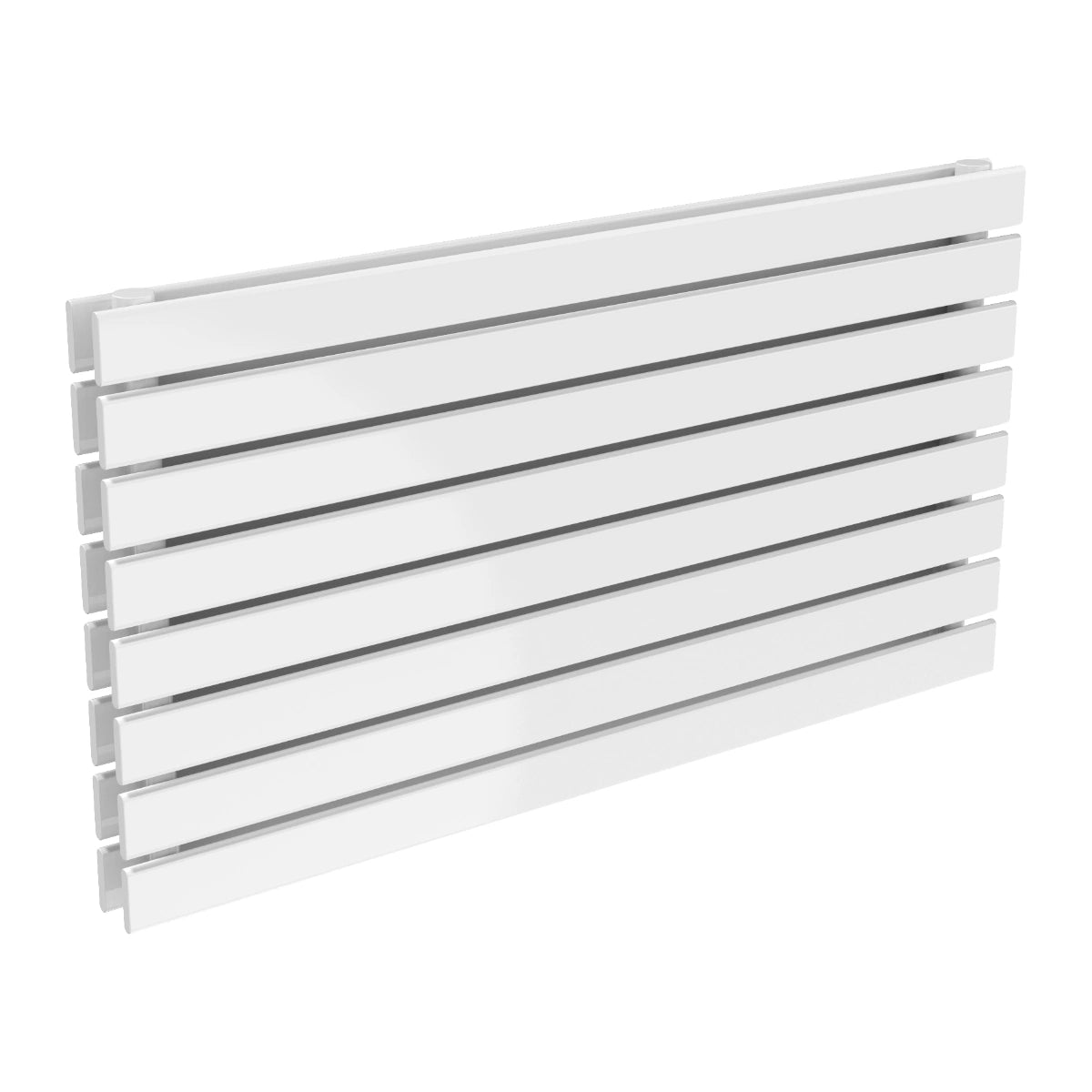 Reina Rione White Horizontal Steel Designer Radiator