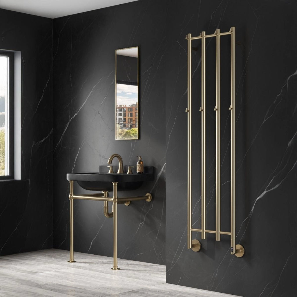 Reina Solara Electric Stainless Steel Towel Rail Radiator