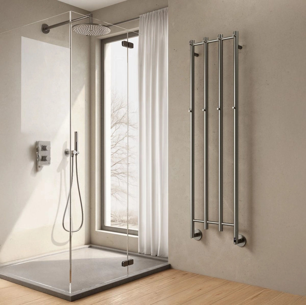 Reina Solara Electric Stainless Steel Towel Rail Radiator