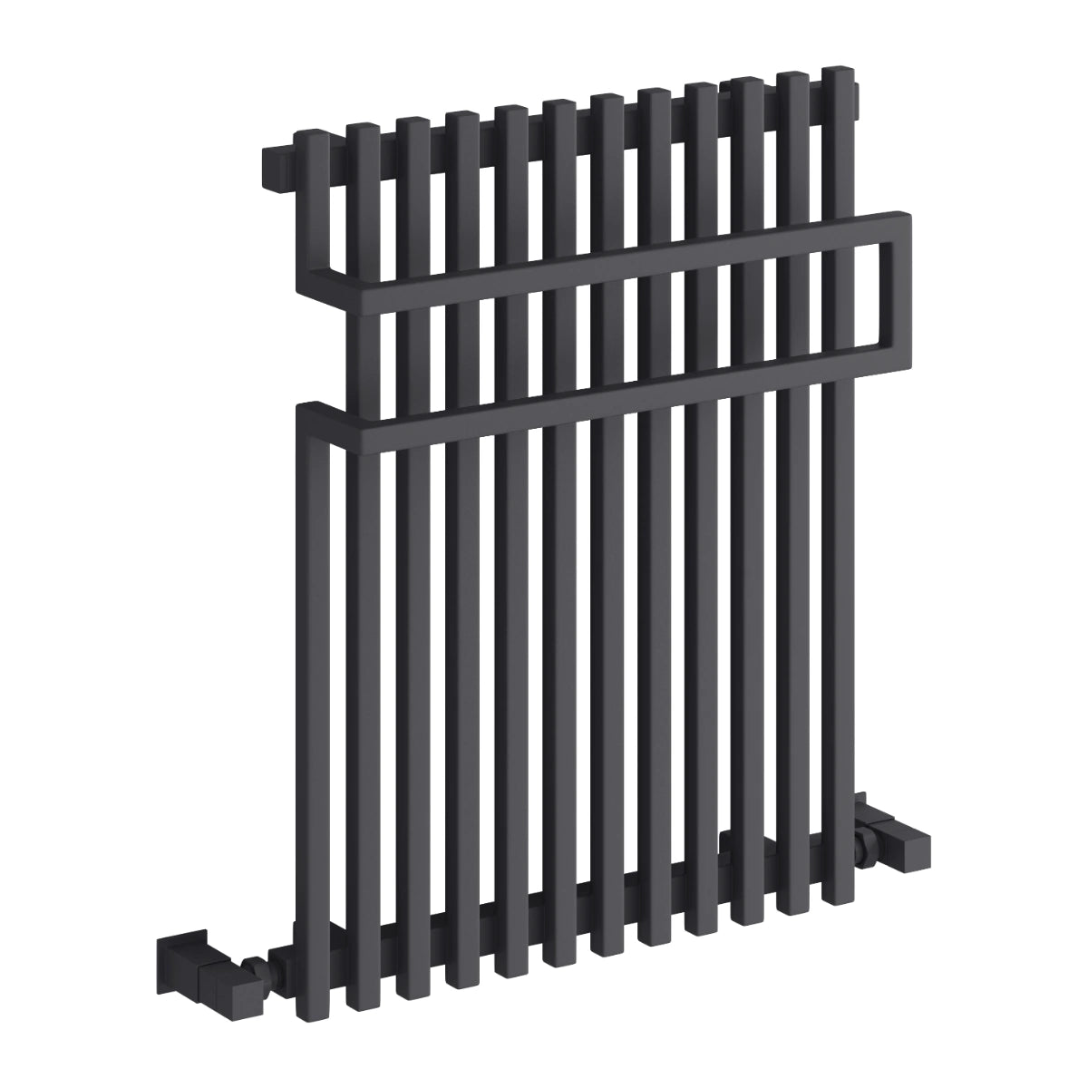 Reina Sori Chrome Steel Designer Towel Rail Radiator 650 x 500mm