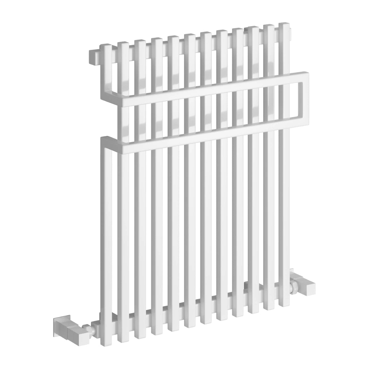 Reina Sori Chrome Steel Designer Towel Rail Radiator 650 x 500mm