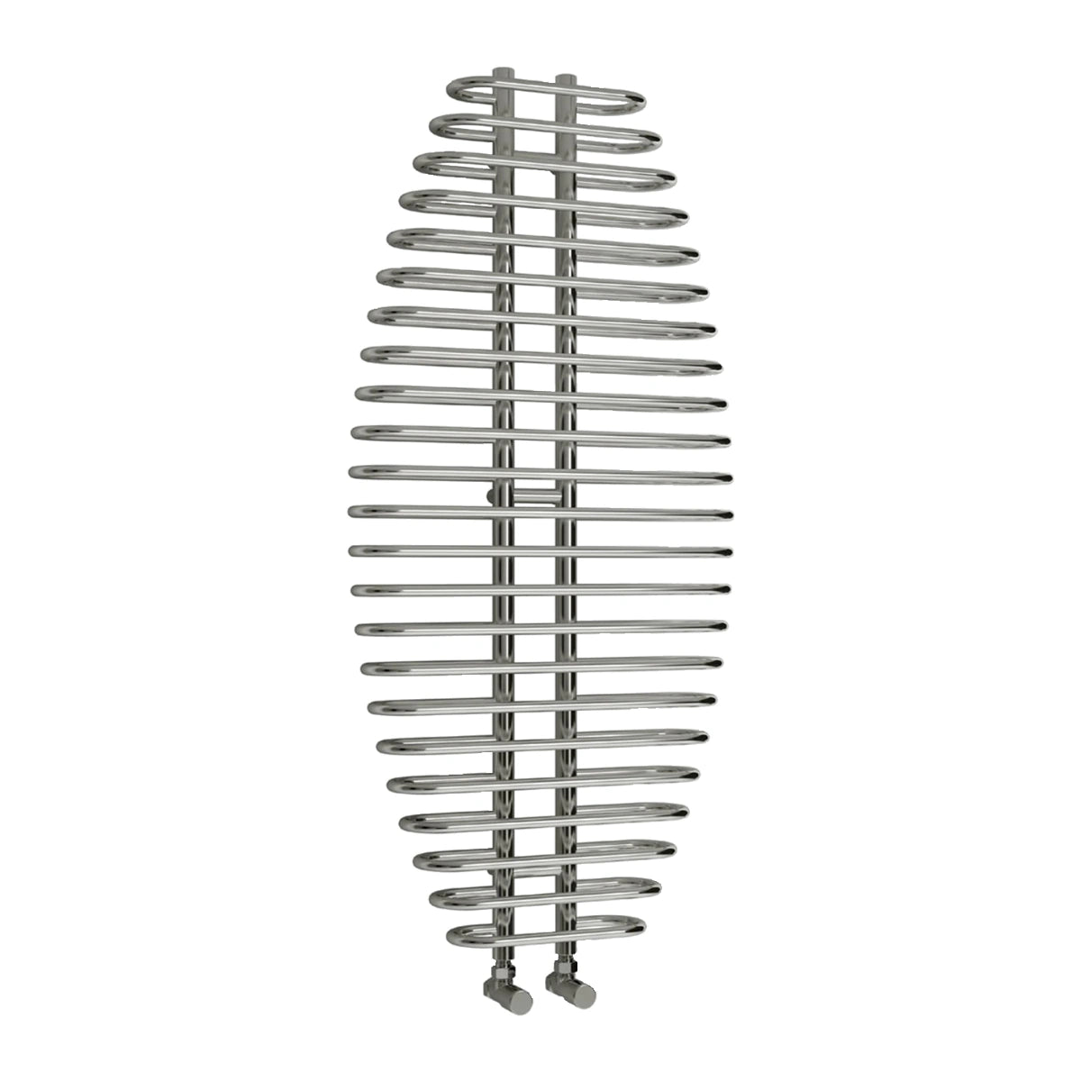 Reina Teano Chrome Steel Designer Towel Rail Radiator 1300 x 600mm
