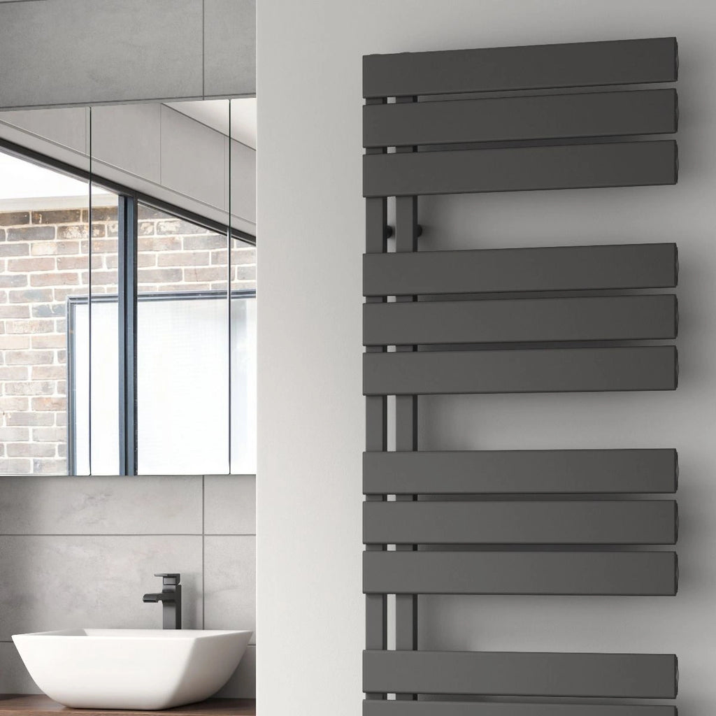 Reina Vada Aluminium Designer Towel Rail Radiator