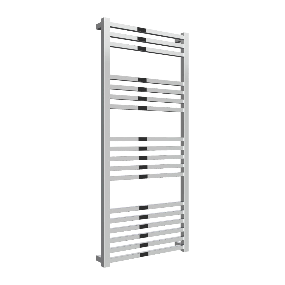 Reina Vasto Chrome Steel Designer Towel Rail Radiator