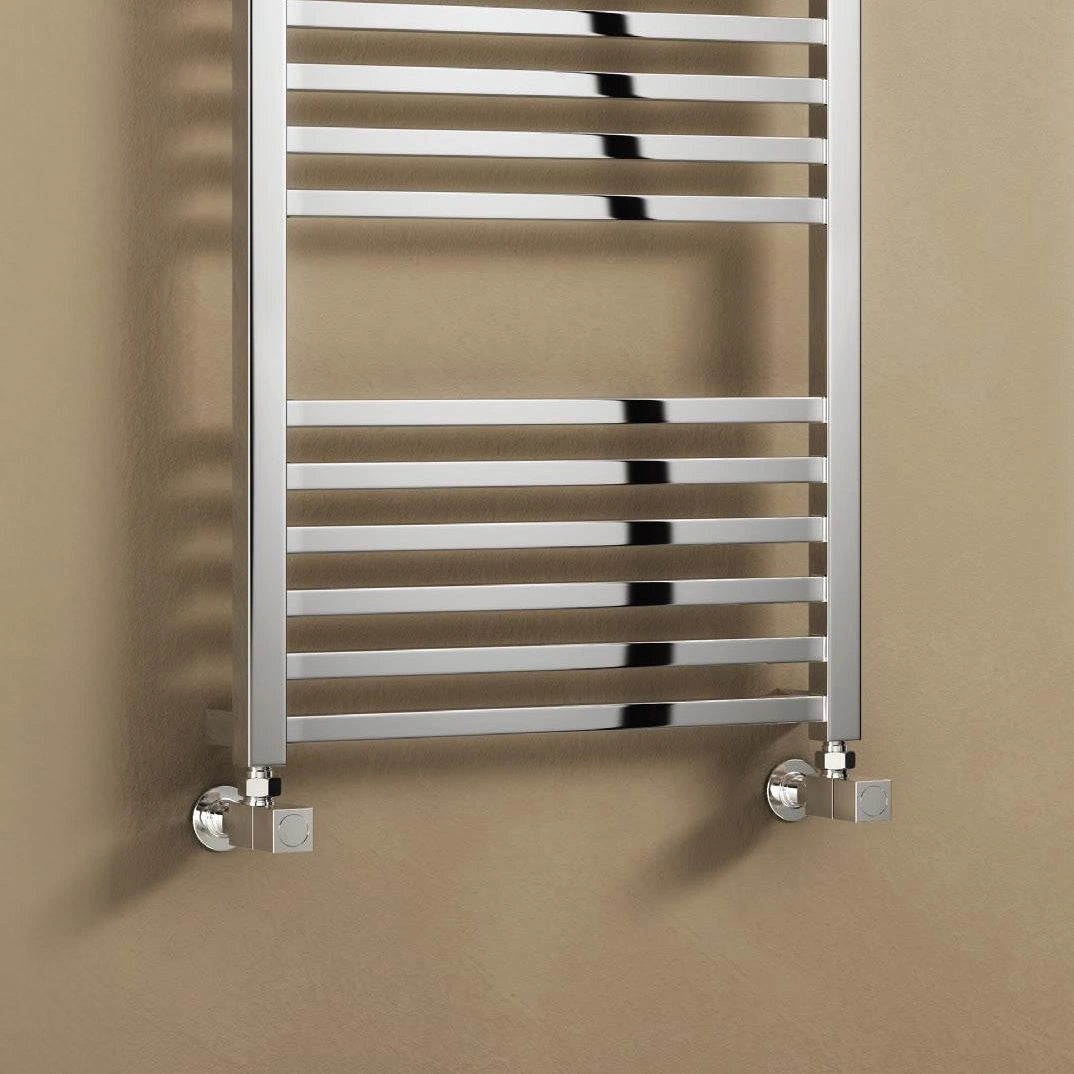 Reina Vasto Chrome Steel Designer Towel Rail Radiator