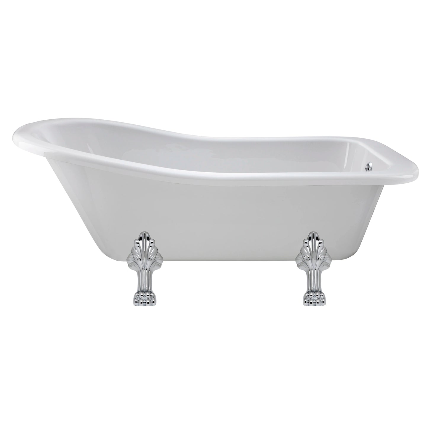 Hudson Reed Brockley Single Ended Acrylic Freestanding Bath with Legs