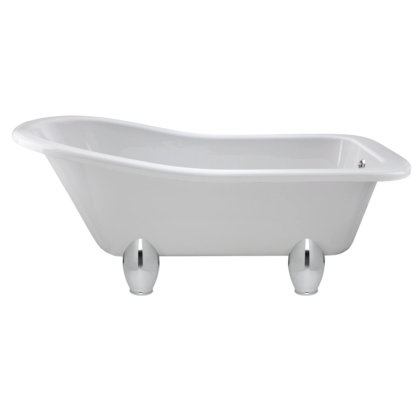 Hudson Reed Brockley Single Ended Acrylic Freestanding Bath with Legs