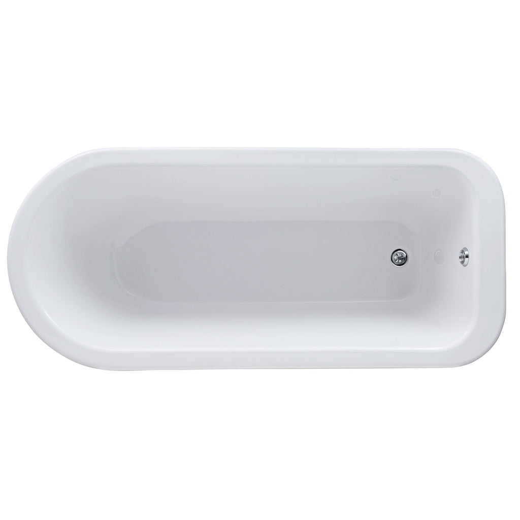 Hudson Reed Bamsbury Round Freestanding Bath With Legs 1700 x 750mm