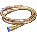 Gold Universal Shower Nut Hose 1.5m