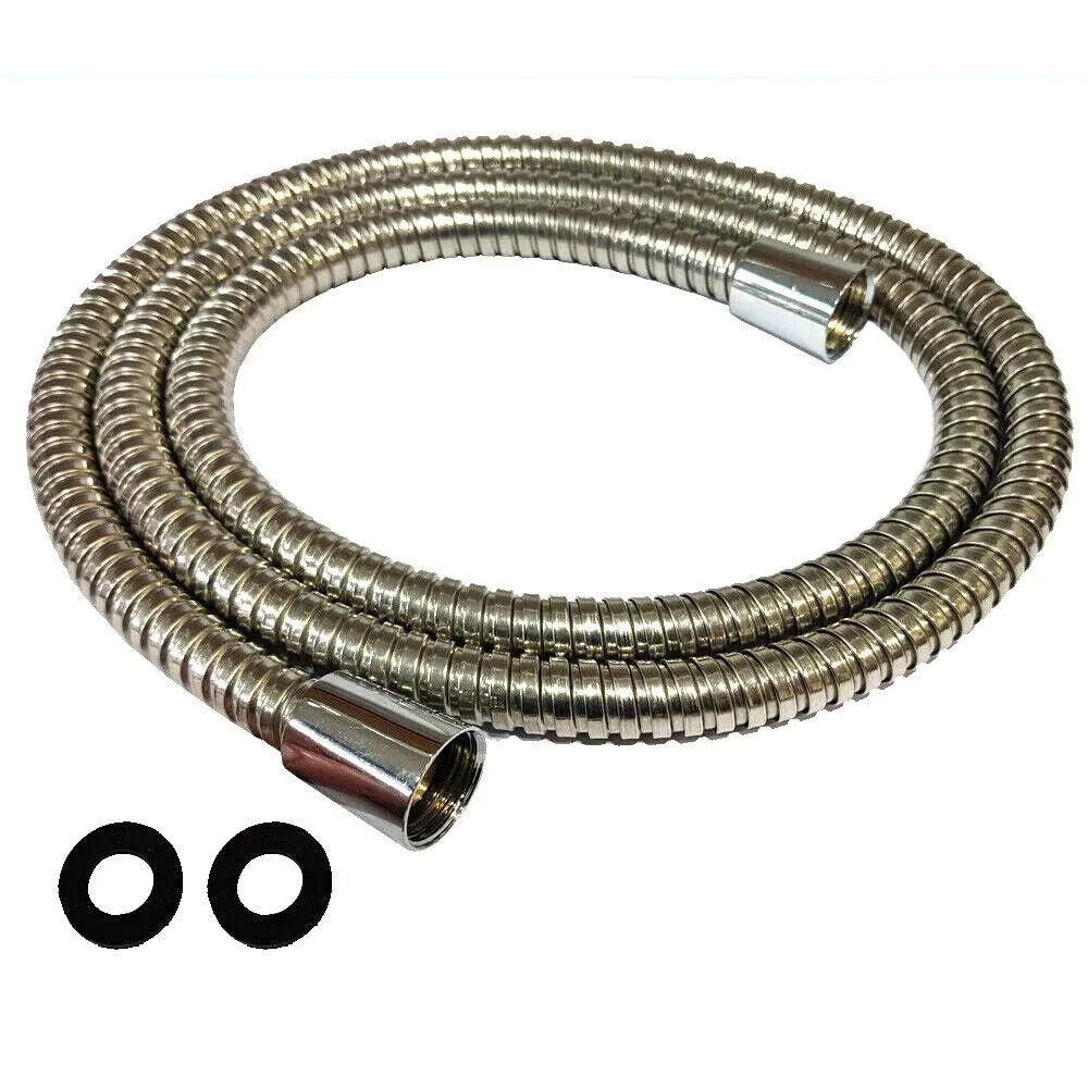 Chrome Universal Double Buckle Washers Shower Hose