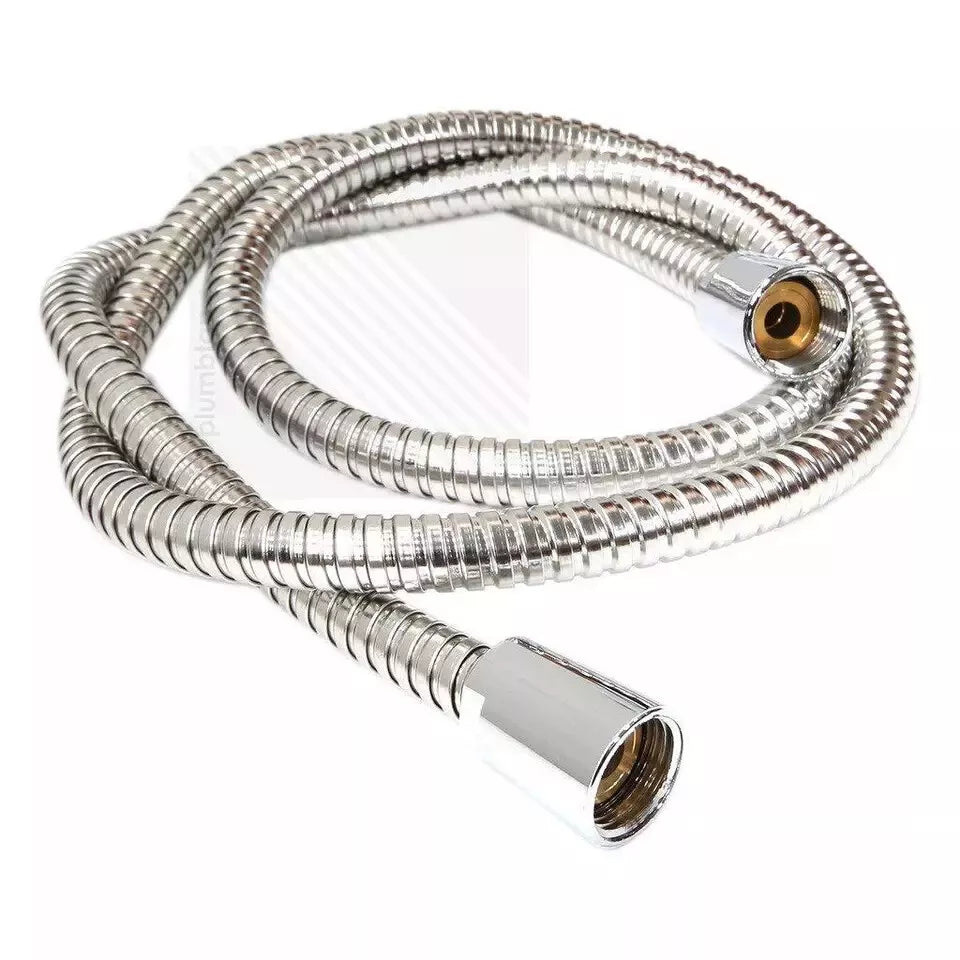 Chrome Universal Double Buckle Washers Shower Hose
