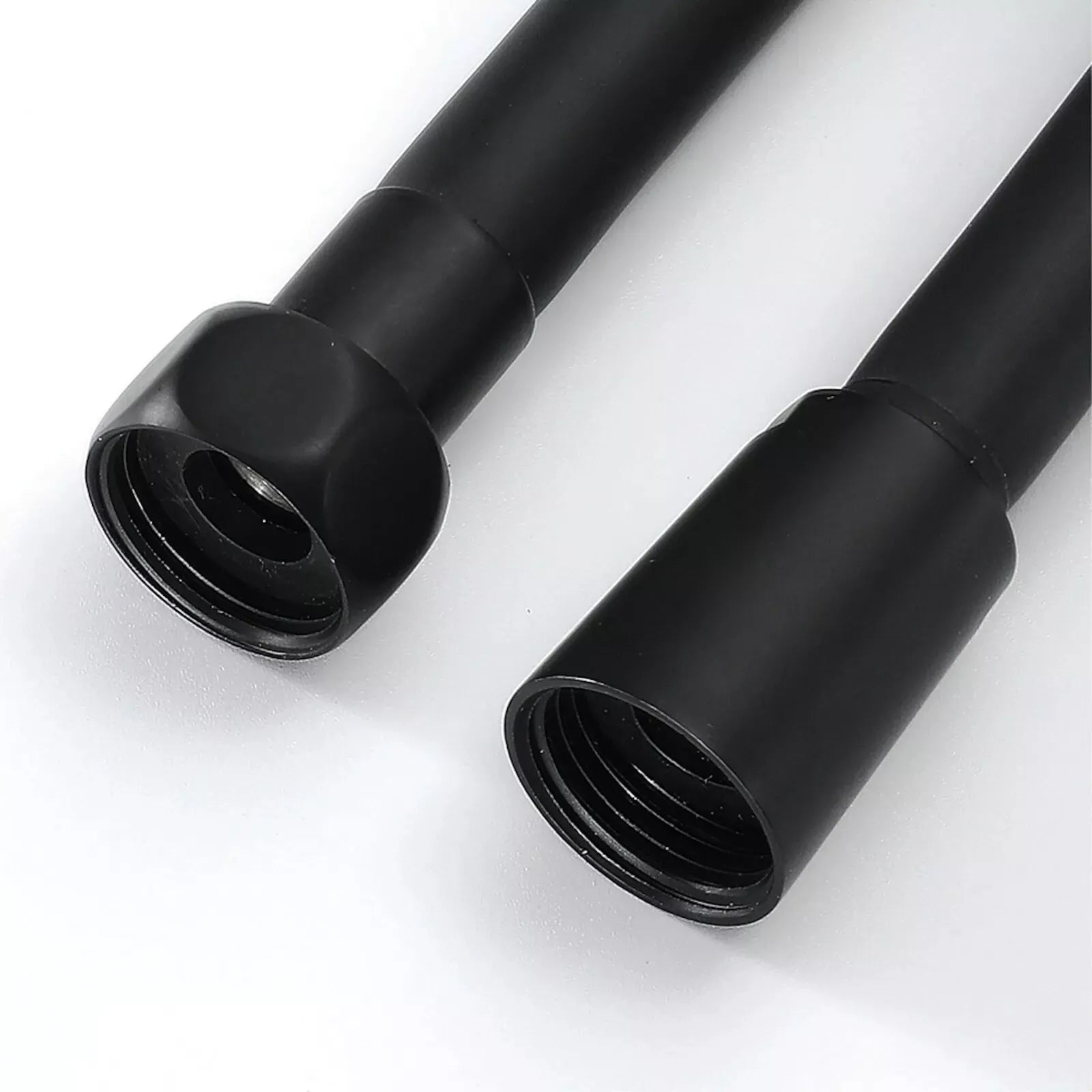 Matt Black Smooth Flexible Universal Shower Hose