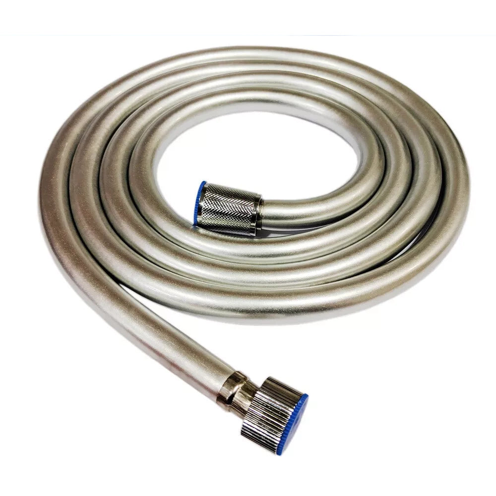 Silver Smooth Flexible Universal Shower Hose