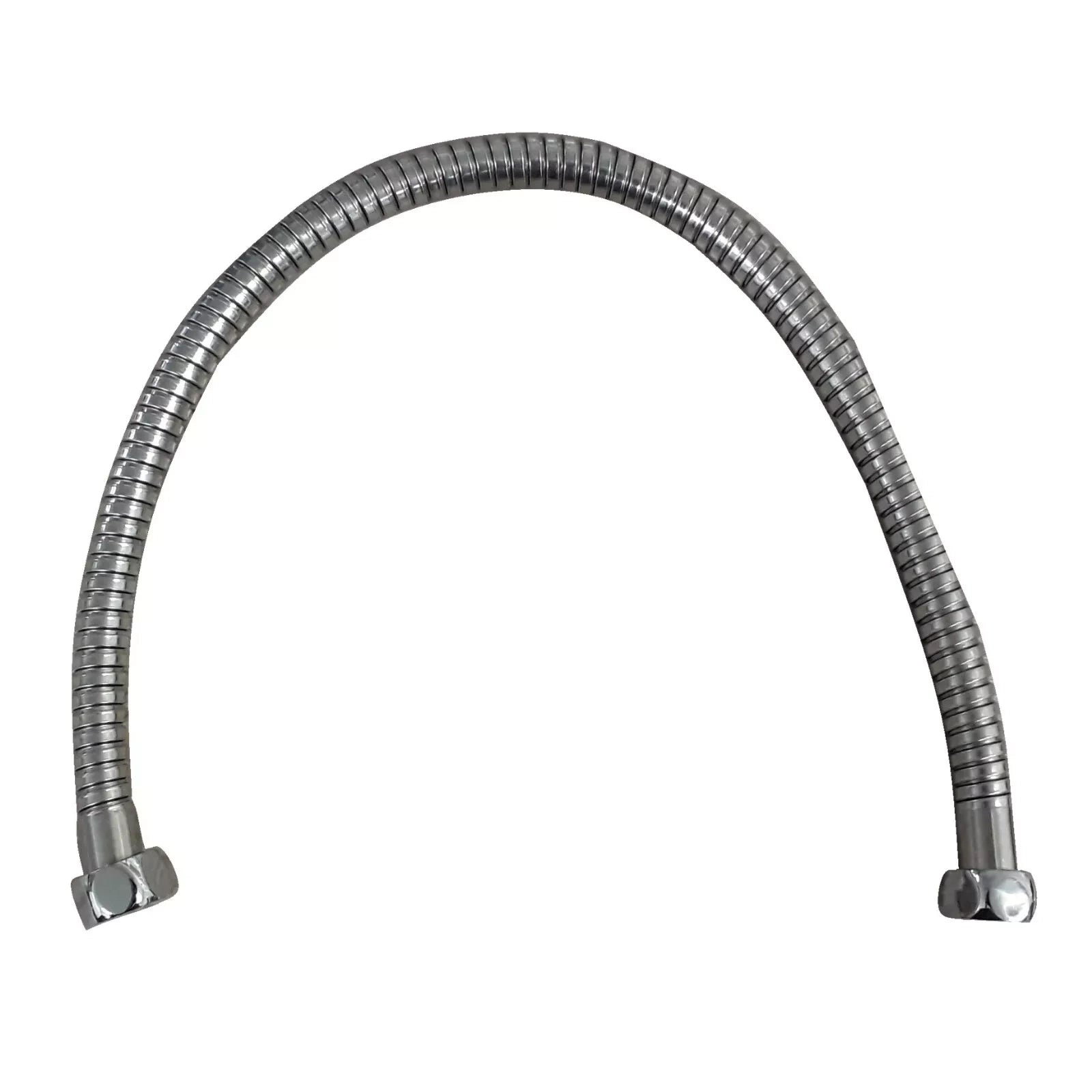 Chrome Extra Short Interlocking Shower Hose 50cm