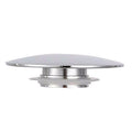 Chrome Basin Sink Waste Screw On Mushroom Cap 65mm