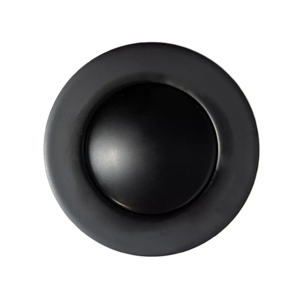 Quality Slotted Black Click Clack Basin Waste Brass Sink Pop Up Plug