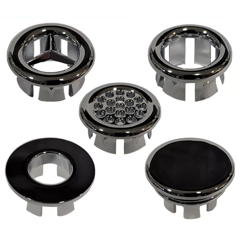 Chrome Basin Overflow Replacement Insert Covers