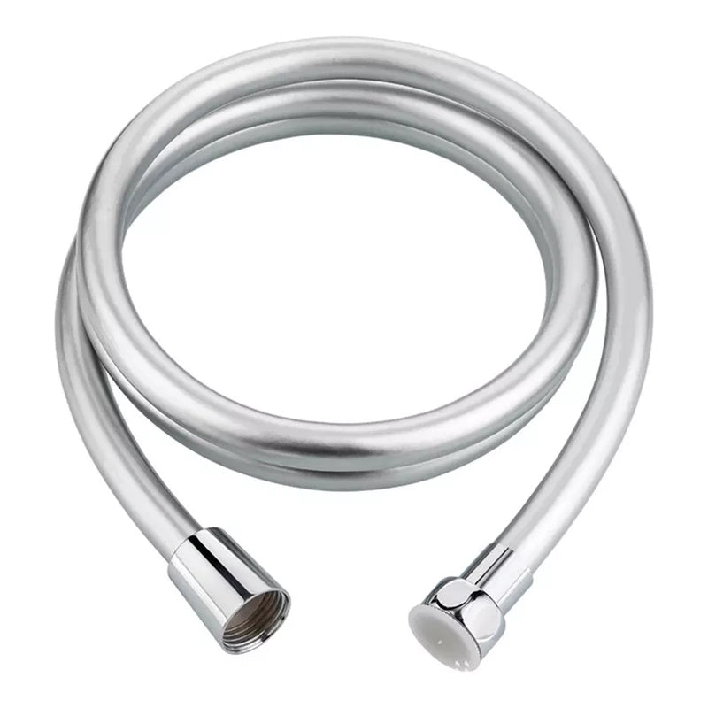 Silver Smooth Flexible Universal Shower Hose