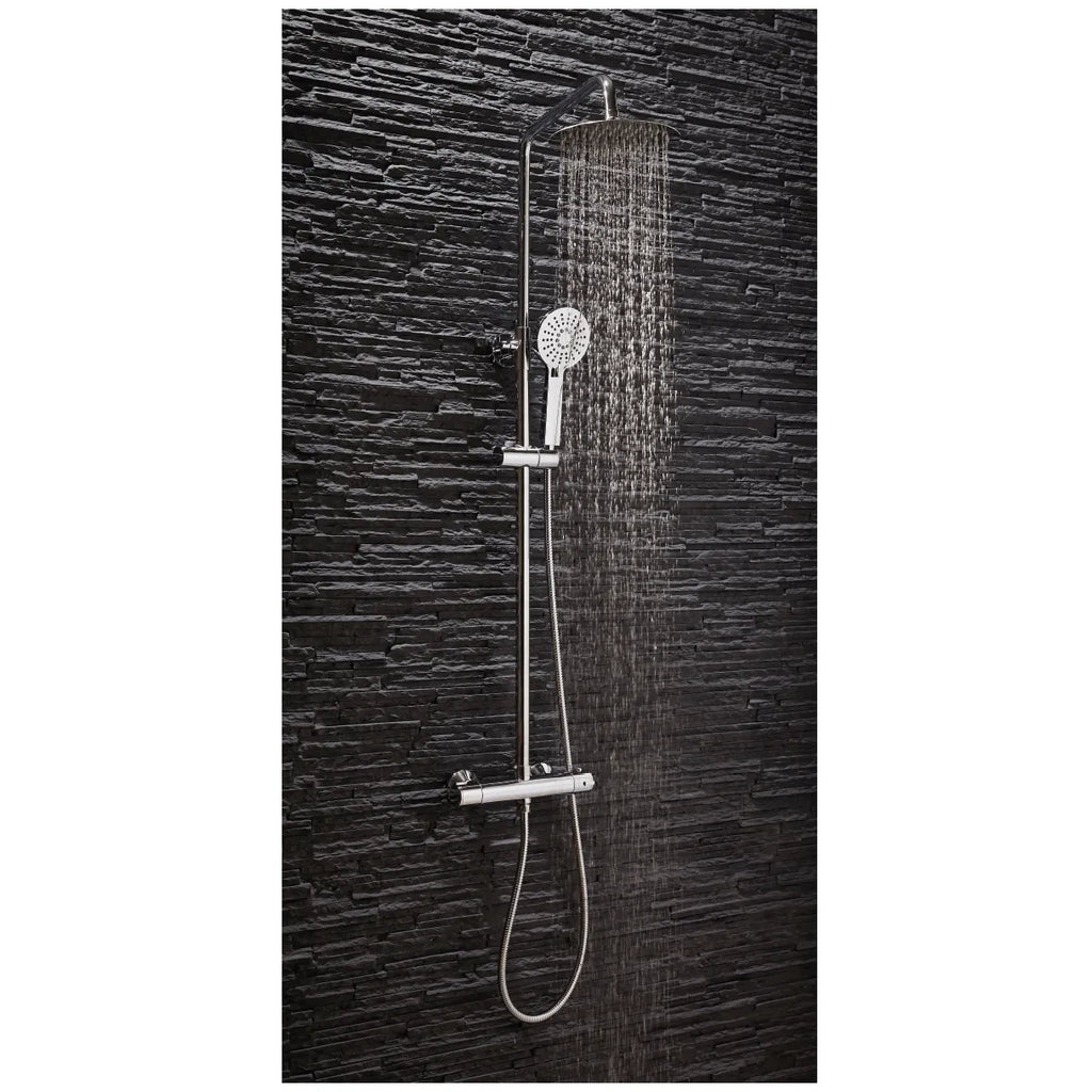 Middleton Round Rigid Riser Shower