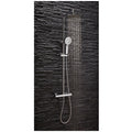 Middleton Round Rigid Riser Shower