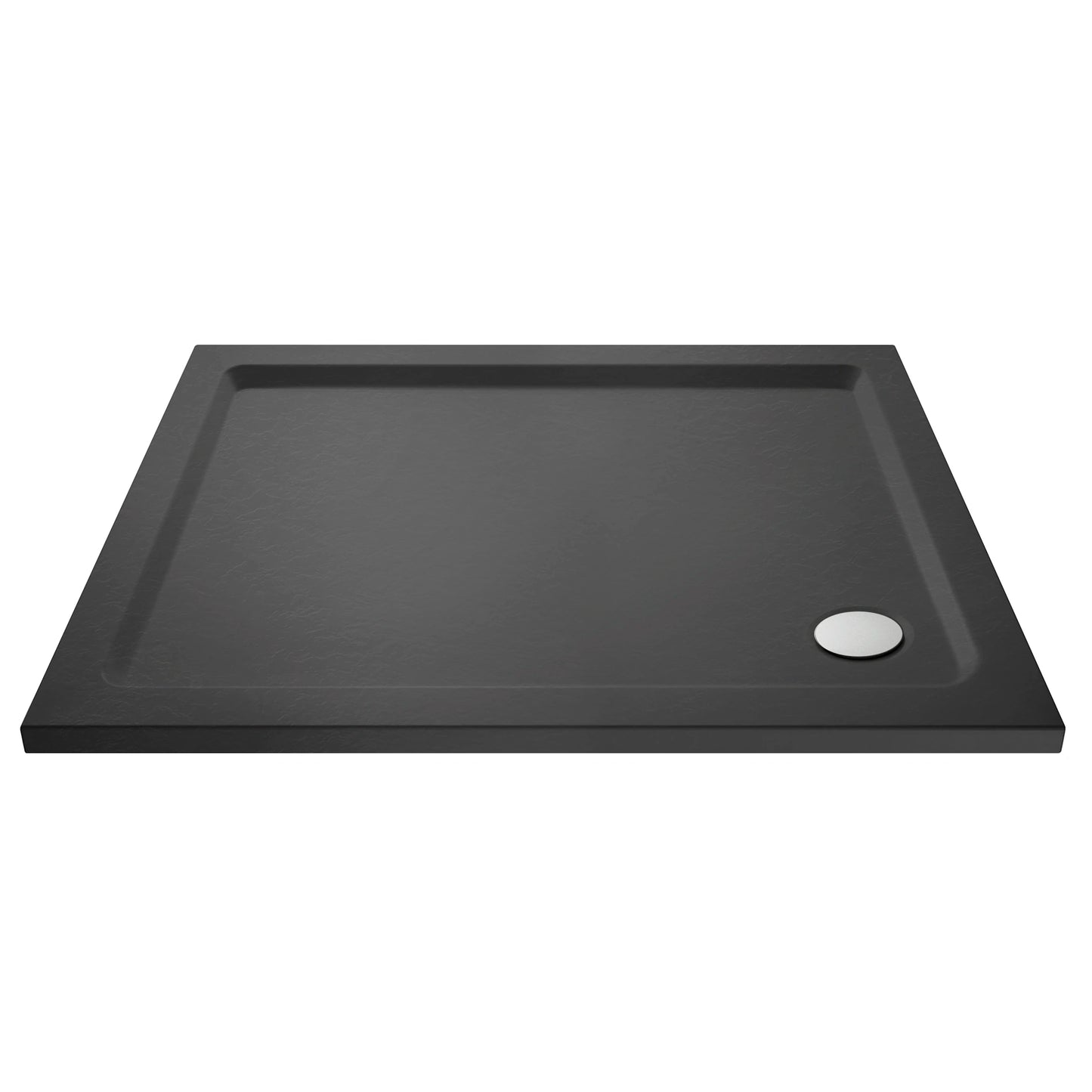 Nuie Slate Grey Square & Rectangle Slimline Shower Tray