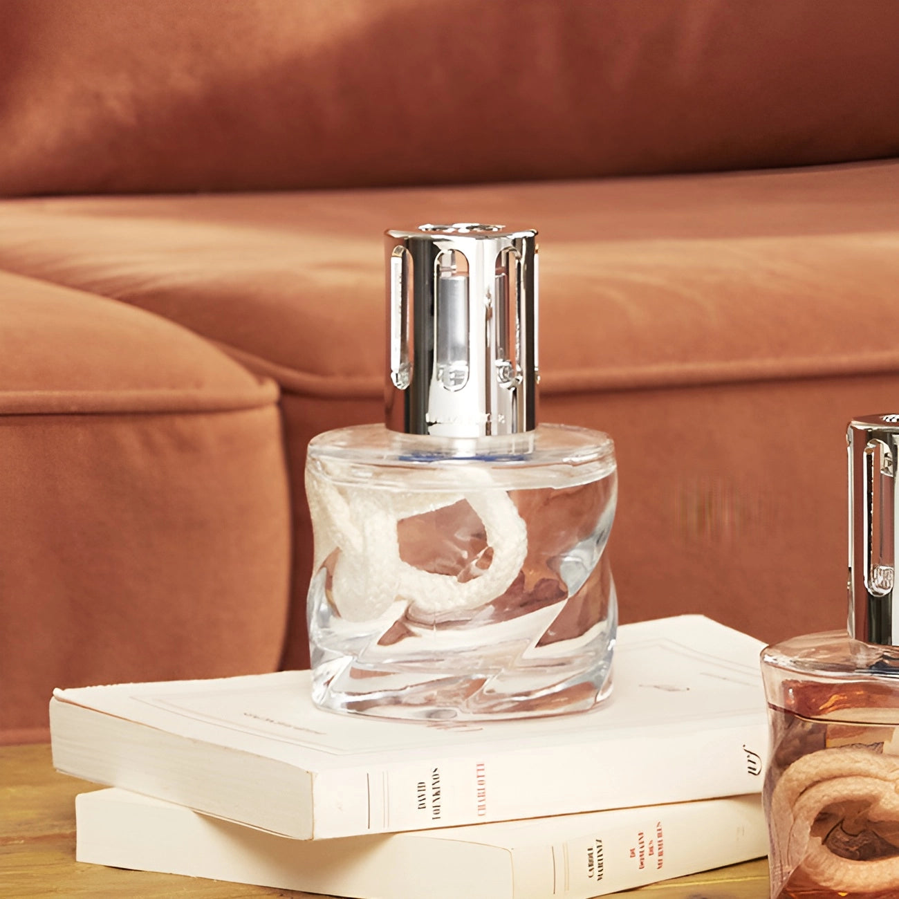 Spiral Transparent Neutral Lamp Berger Gift Set