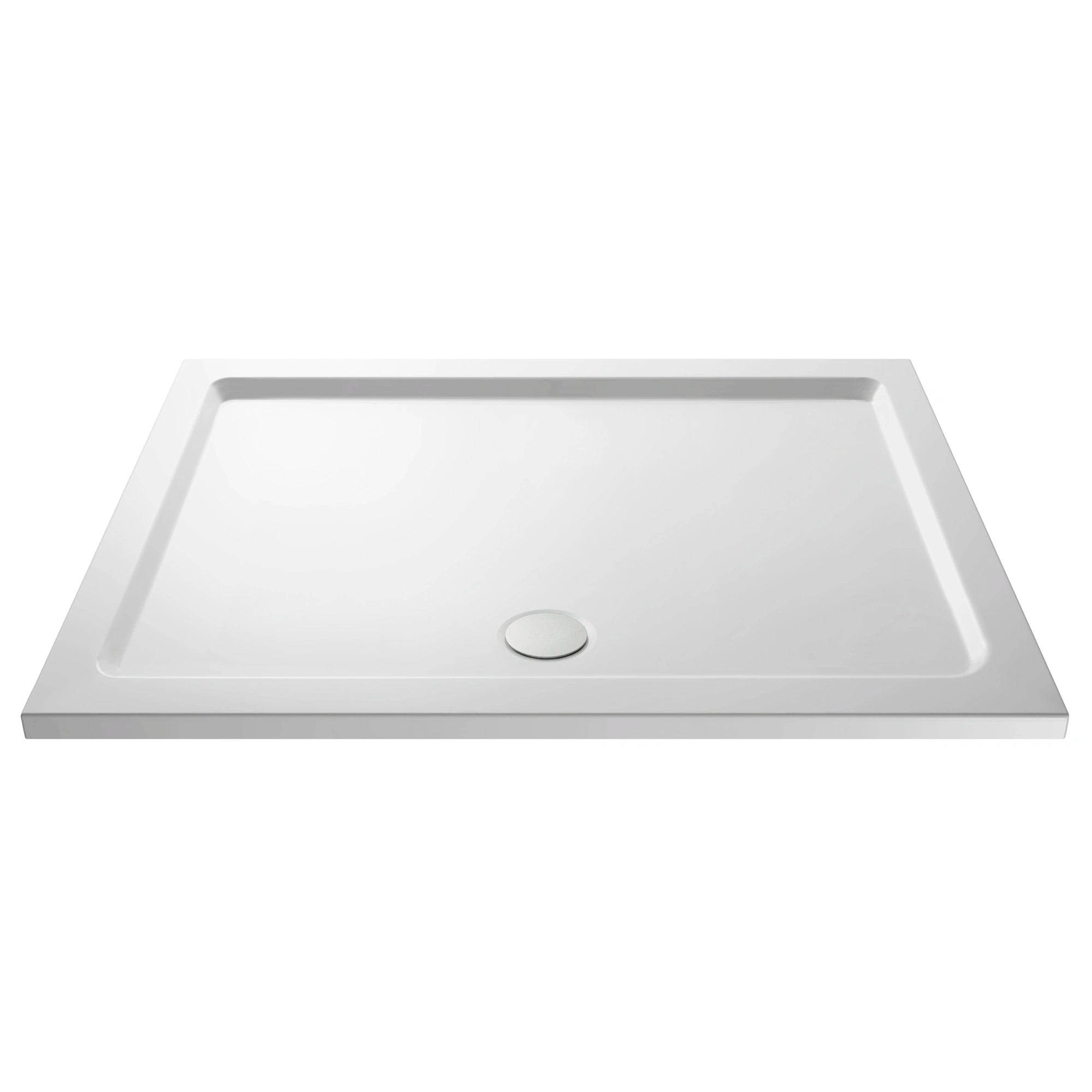 Nuie White Rectangle Slimline Shower Tray