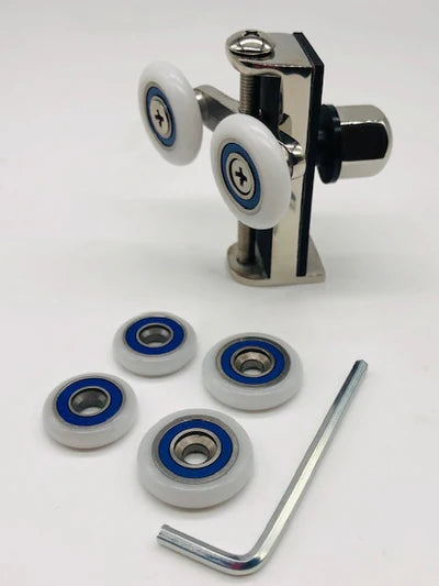 Uniwheel Polised Chrome Shower Door Runner