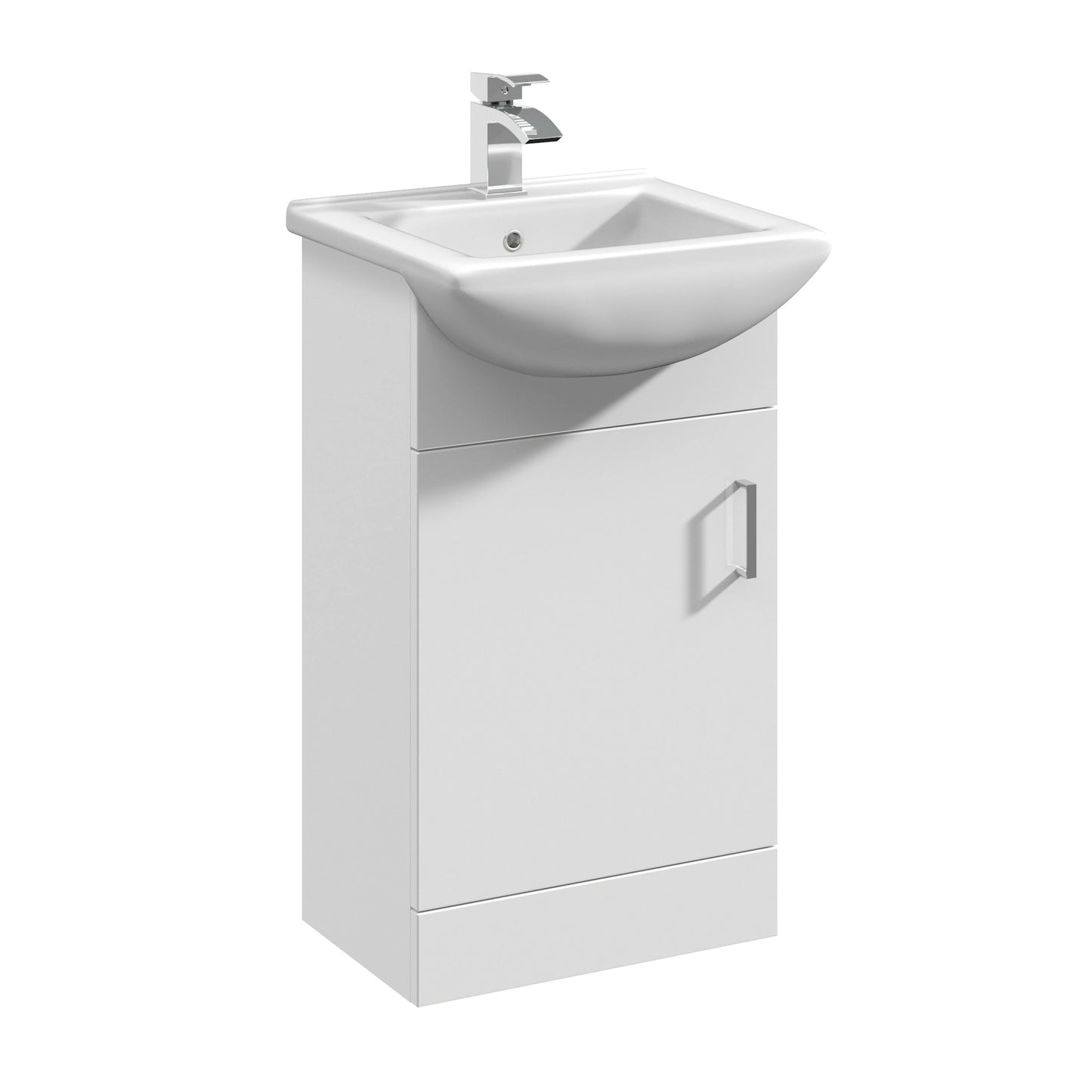 Mayford Floor Standing Single Door Basin Sink Vanity Unit