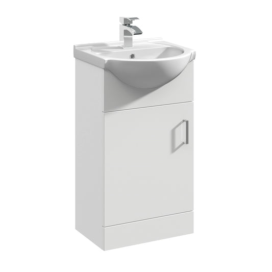 Mayford Floor Standing Single Door Basin Sink Vanity Unit