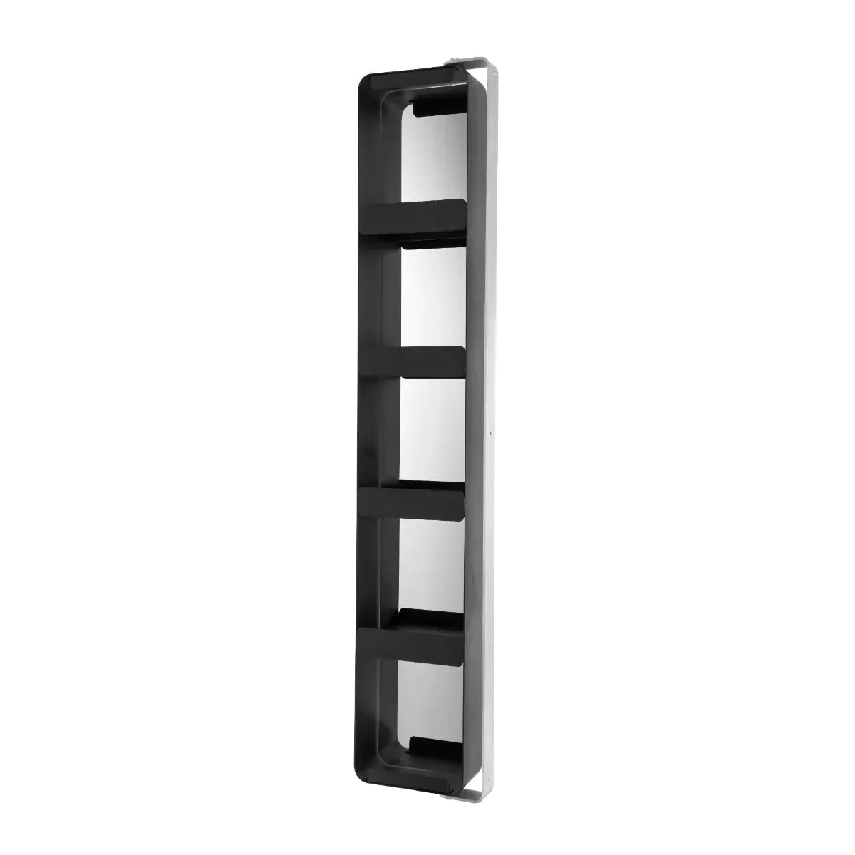 Croydex Arun Matt Black Tall Pivoting Cabinet