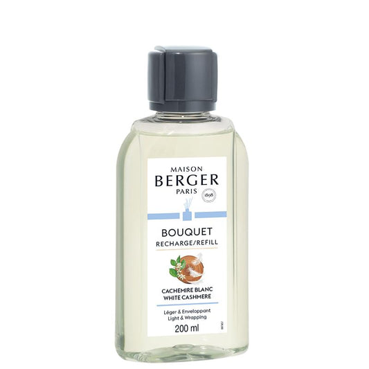 White Cashmere Bouquet Refill 200ml - Maison Berger Paris