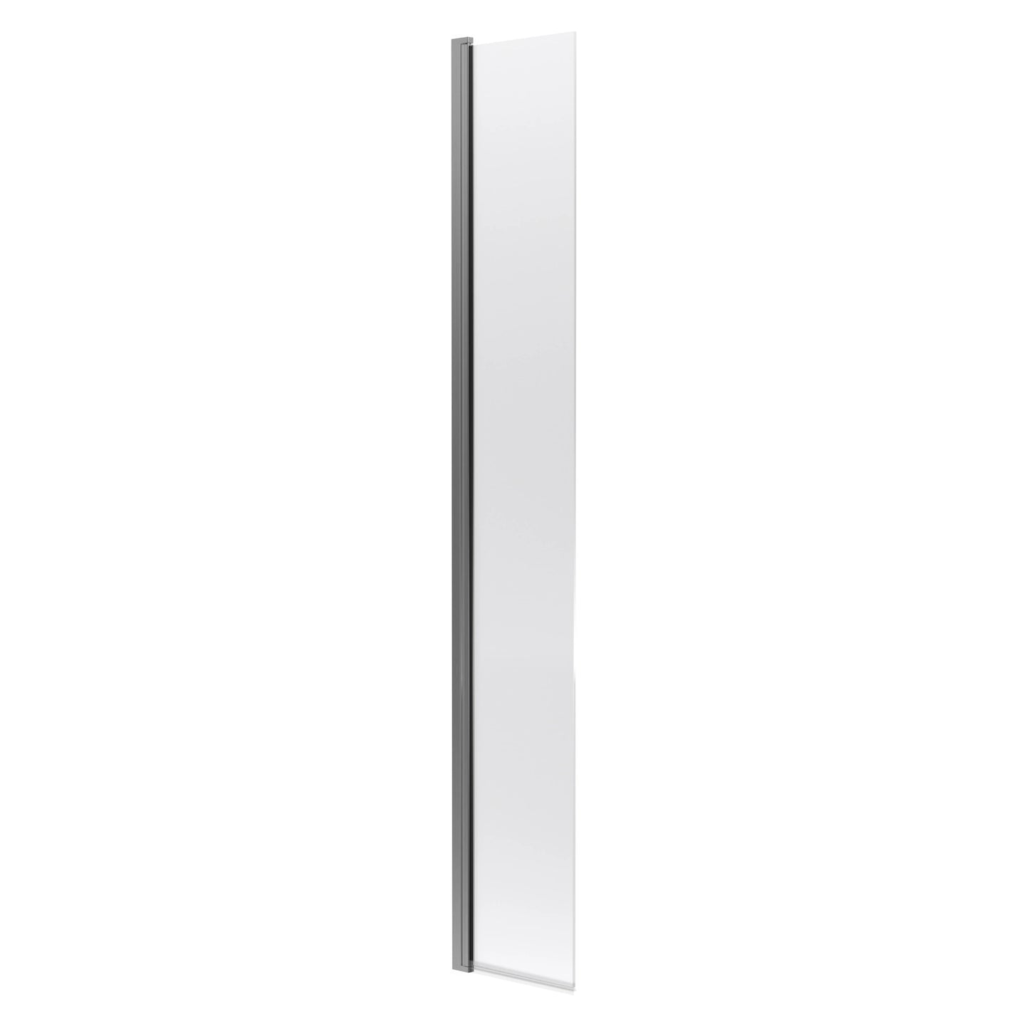 Nuie Wetroom Frameless Hinged Flipper Screen 300mm