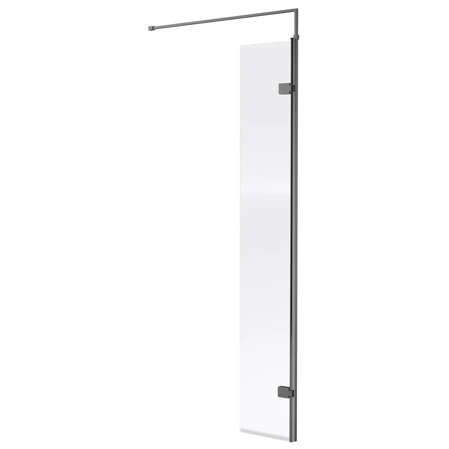 Nuie Wetroom Frameless Hinged Swing Screen 300mm