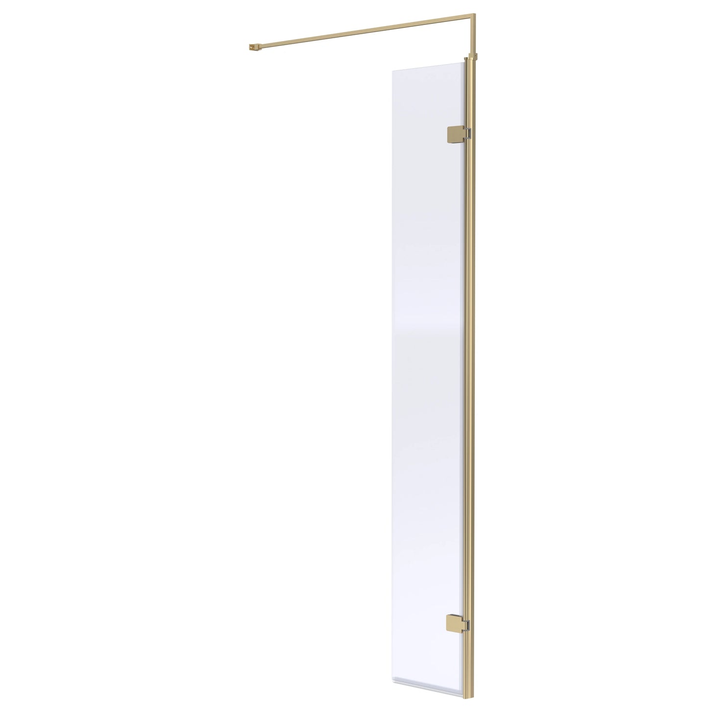 Hudson Reed Frameless Wetroom Swing Screen 300mm