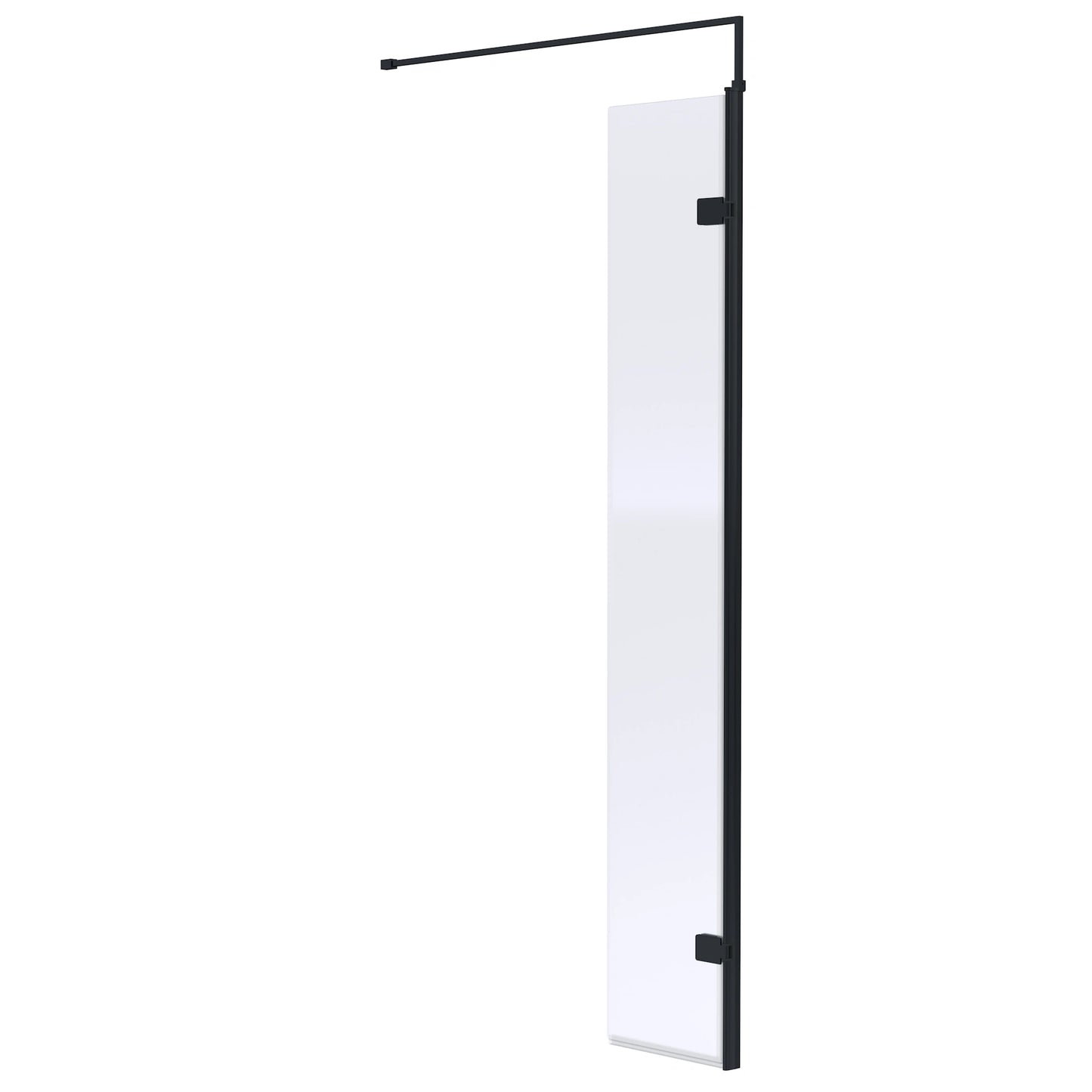 Nuie Wetroom Frameless Hinged Swing Screen 300mm