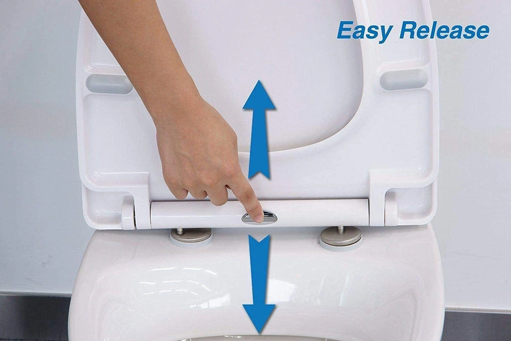 Rainbow Soft Close Quick Release Toilet Seat