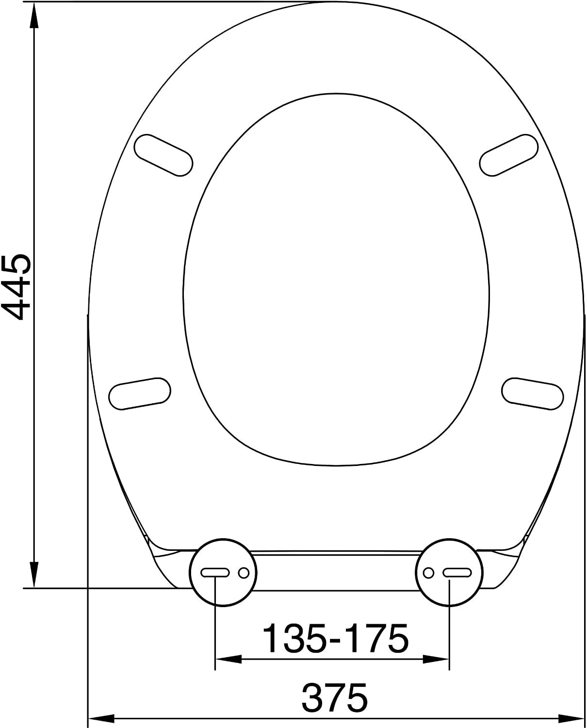 Rainbow Soft Close Quick Release Toilet Seat