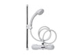 Croydex White Bath Shower Mixer Set