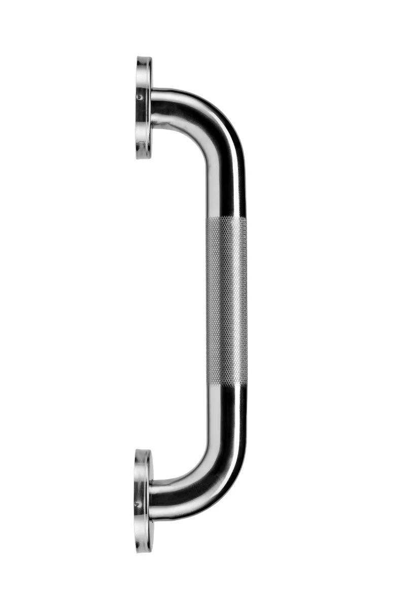 300mm Stainless Steel Straight Grab Bar With Anti-Slip Grip Croydex