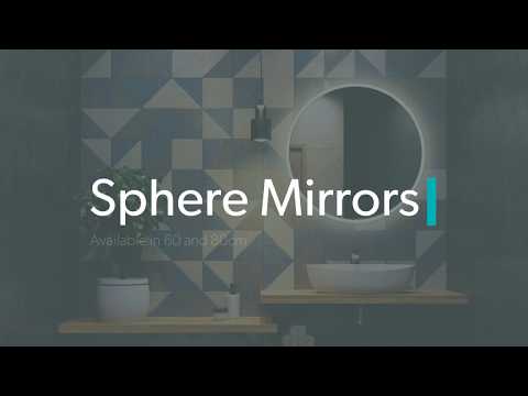 Sphere LED Round Bathroom Mirror HiB
