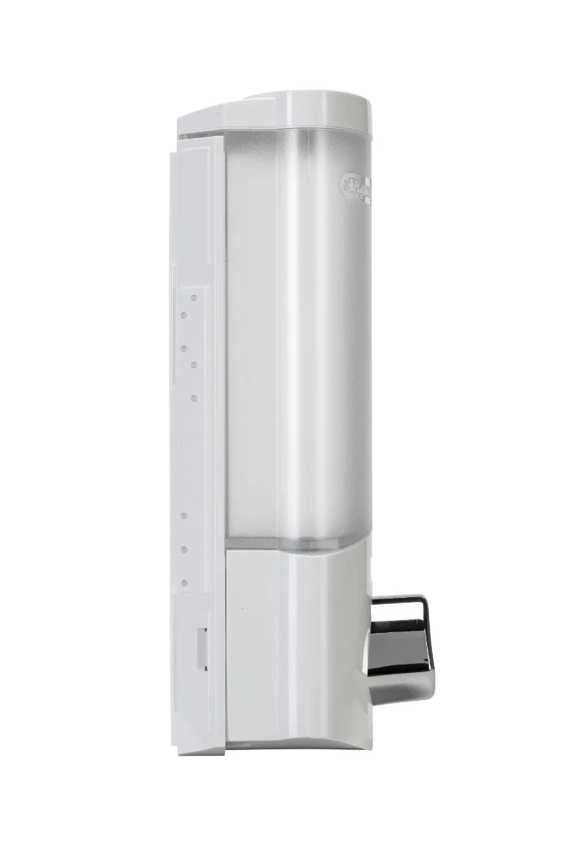 White Euro Single Dispenser Uno Croydex