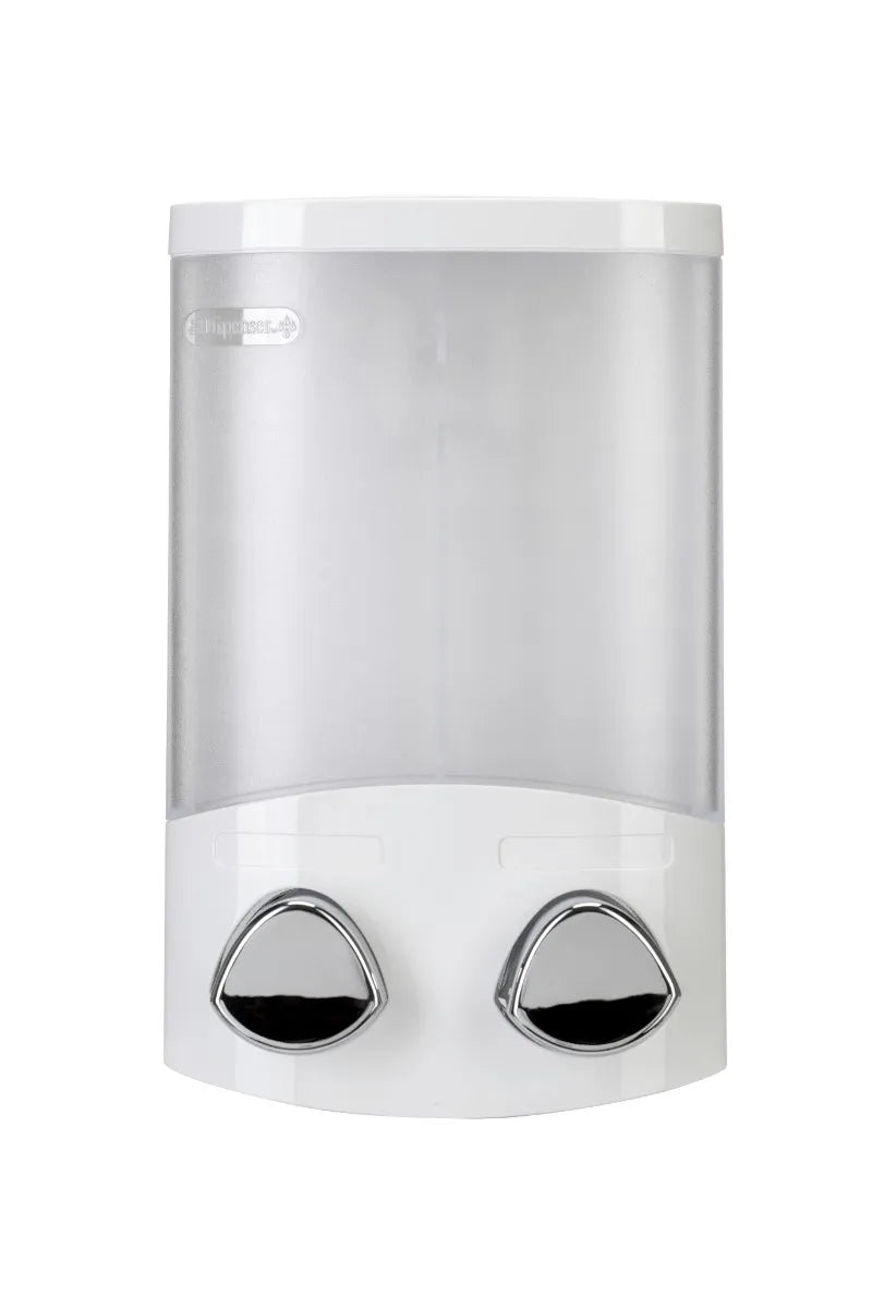 White Euro Double Dispenser Duo Croydex