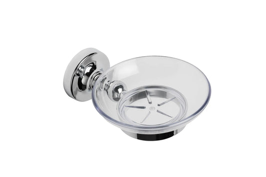 Croydex FLEXI-FIX™ Romsey Soap Dish & Holder