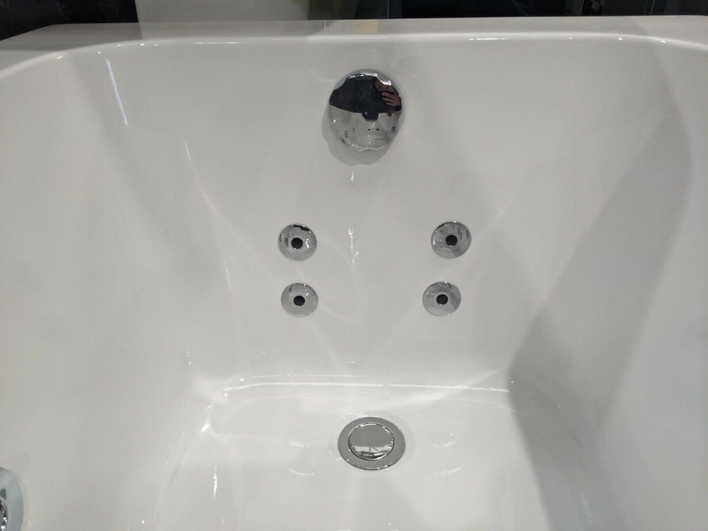 Whirlpool White Bath - 1700 x 700 3 Side Panel for Left & Right Hand Install