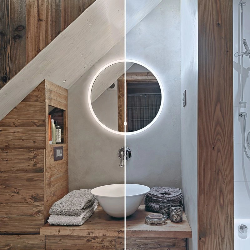 Sphere LED Round Bathroom Mirror HiB